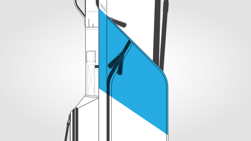 Image of PING Reserve Carry Bag Velour Gusset Pocket