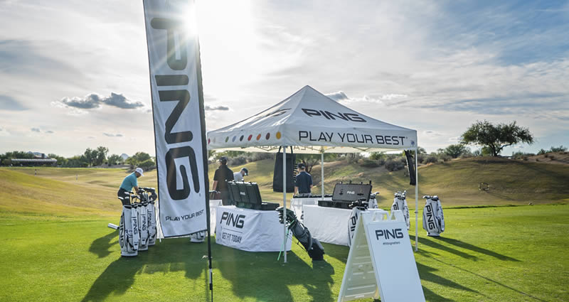 PING Fitting Event at driving range