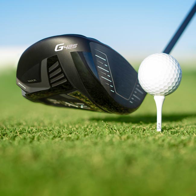 G425 driver addressing ball