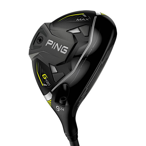 Sole view of G430 MAX #9 fairway wood