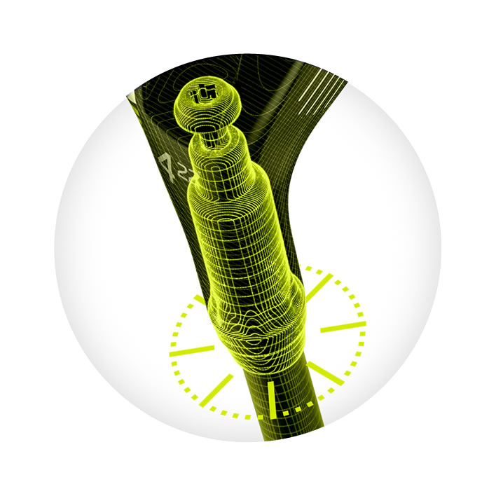 thumbnail of G430 hybrid hosel illustration