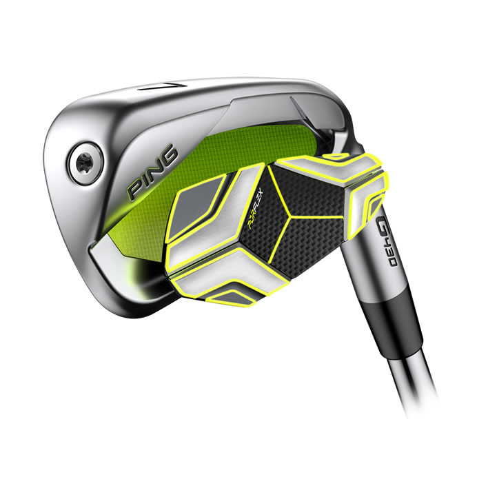 thumbnail of Illustration of G430 iron showing Purflex badge