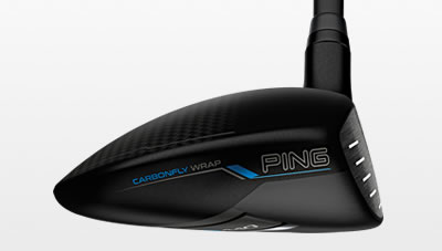 toe view of G440 LST #3 fairway wood