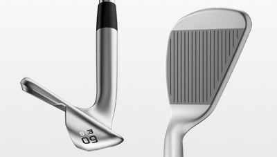 Glide 4.0 wedge E-grind face and toe views