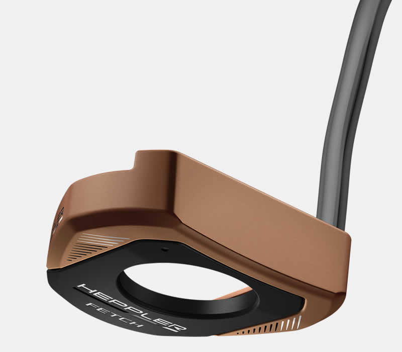 face view of heppler fetch putter