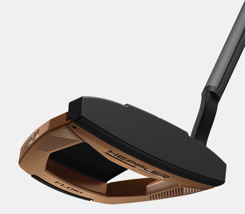 face view of heppler floki putter