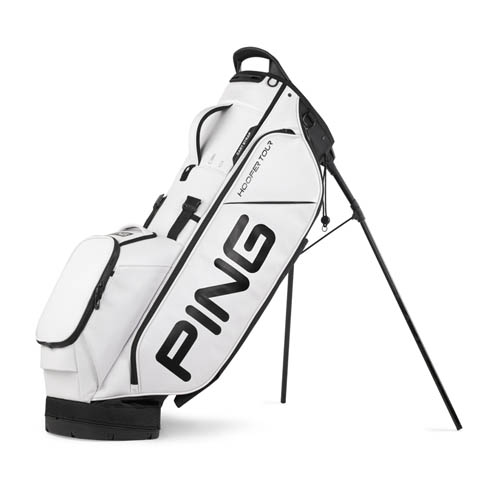 Side image of Hoofer Tour Carry Bag, White/Black