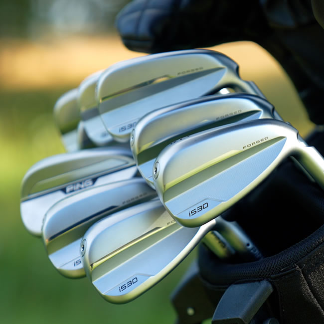 i530 irons in golf bag