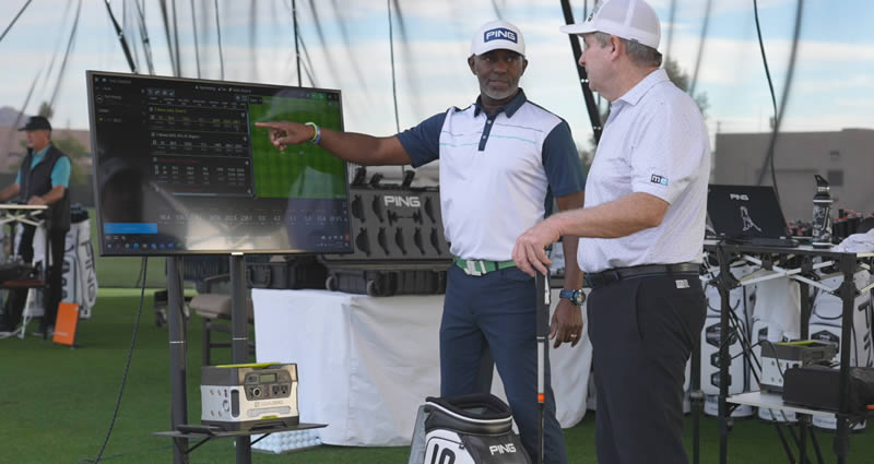 PING Master Fitter with golfer