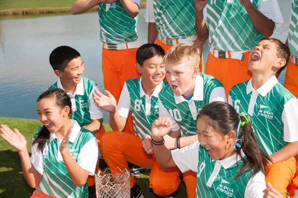 PGA Jr. League winning team