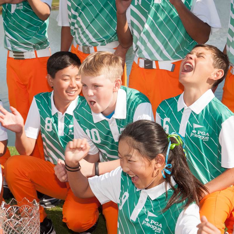 click to read about PING's affiliation with the PGA Jr. League