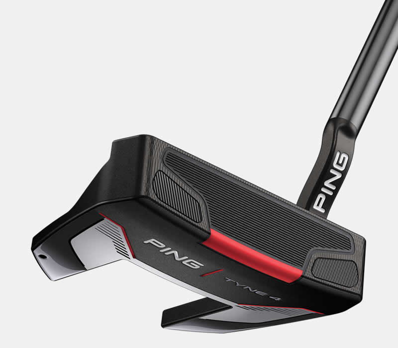 face view of PING 2021 Tyne 4 putter