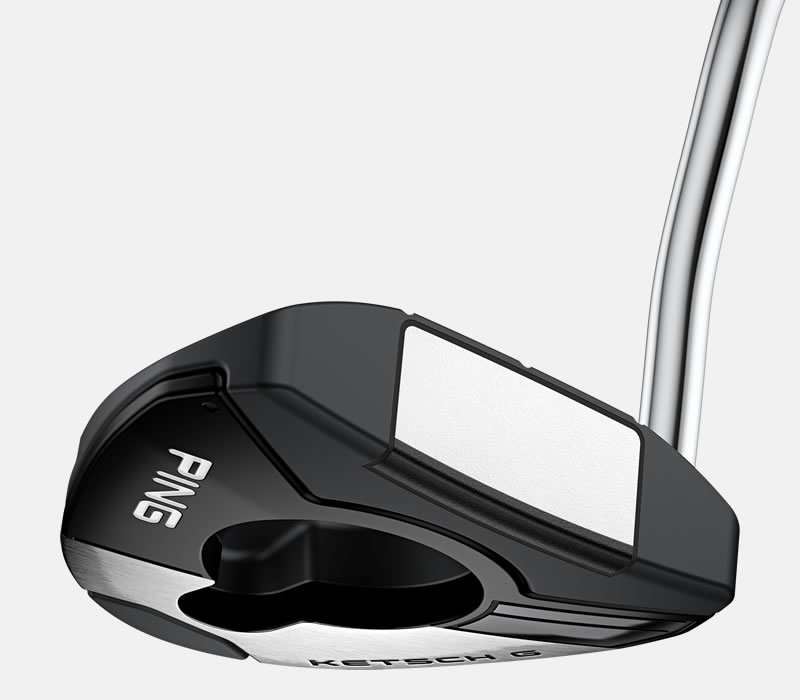 Face view of 2024 Ketsch G putter