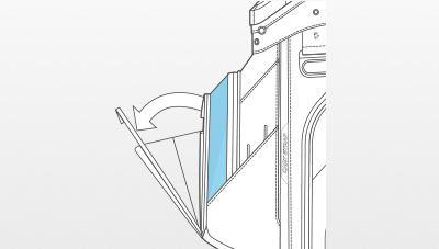 Image of Ping Bag DLX Magnetic Pocket  