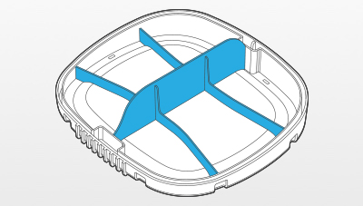 Image of Ping bag Tech tiles Hoofer tour base with club dividers