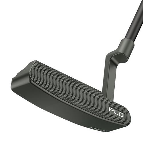 face view of Gunmetal PLD Milled Anser putter