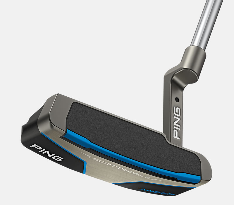 Face view of Scottsdale Anser putter