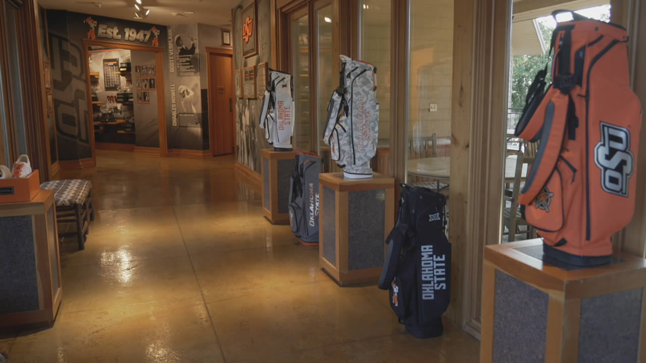 still frame from Viktor Hovland video