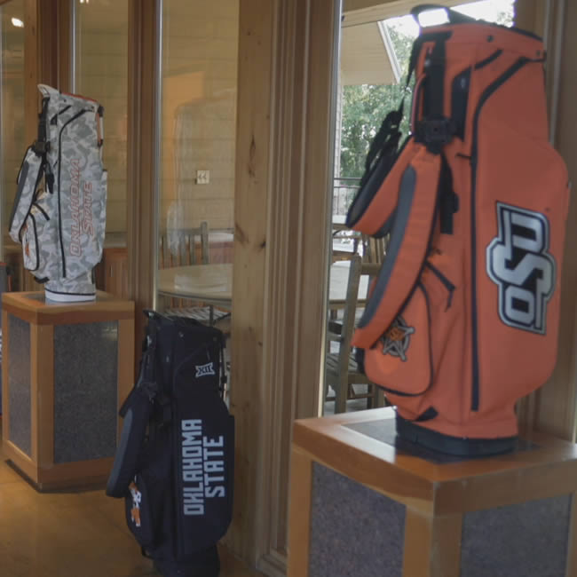 still frame from Viktor Hovland video