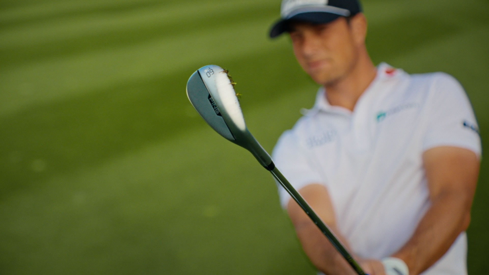 Viktor Hovland with s159 wedge